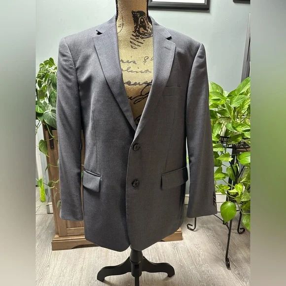 Men’s Renoir suit, gray. - Picture 2 of 6